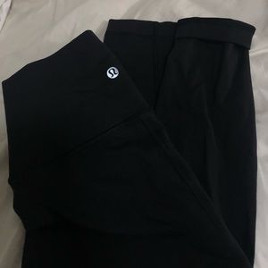 Lululemon wunder under hi rise leggings